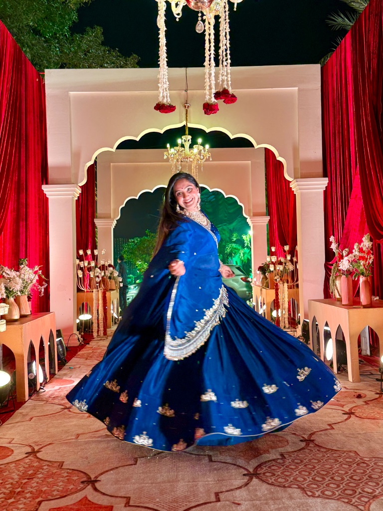 Peacock | Royal blue